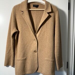 Lovely Charter Club 100% Cashmere Blazer  Color: Tan  Size Large